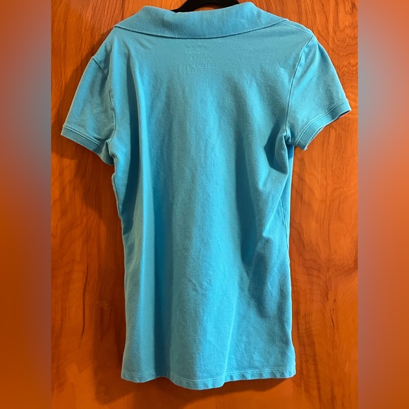 Aeropostale A87 Women’s Polo. Size Medium. Color: Light Blue - Picture 5 of 6